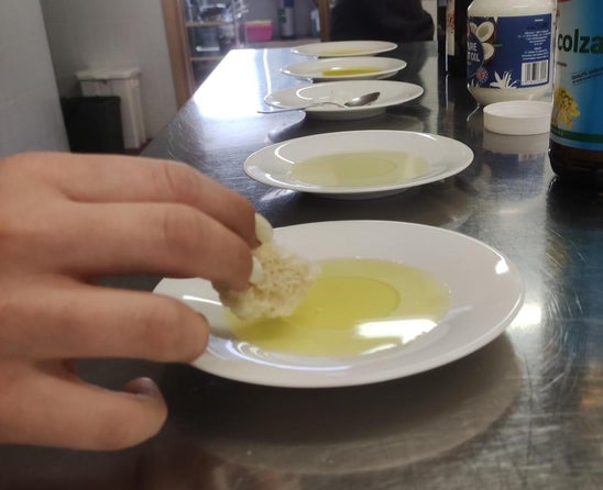 Geschmacksschulung Speiseöle im Fach Ernährungslehre Geschmacksschulung Speiseöle im Fach Ernährungslehre