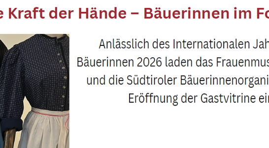 Gastvitrine Frauenmuseum Meran Gastvitrine Frauenmuseum Meran