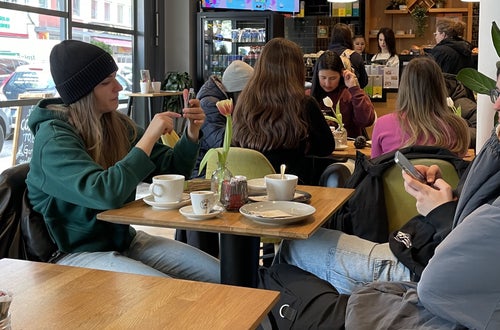 Schüleraustausch mit Partnerschule in München. Foto: FS Tisens Schüleraustausch mit Partnerschule in München. Foto: FS Tisens