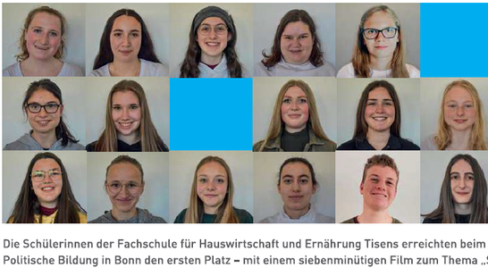 Collage mit Schüler und Schülerinnen der 2.Klasse. Foto: FS Tisens Collage mit Schüler und Schülerinnen der 2.Klasse. Foto: FS Tisens