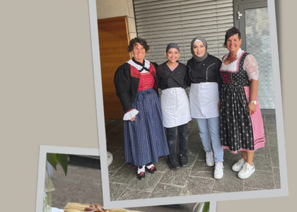 Praktikantinnen aus Deutschland bei der SBO Tisens Praktikantinnen aus Deutschland bei der SBO Tisens