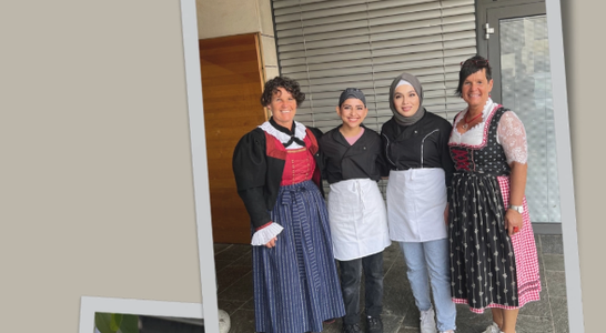 Praktikantinnen aus Deutschland bei der SBO Tisens Praktikantinnen aus Deutschland bei der SBO Tisens