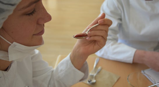 Verkostung Hofladen Produkte. Foto: FS Tisens Verkostung Hofladen Produkte. Foto: FS Tisens