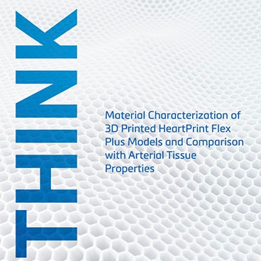 Material Characterization of Materialise HeartPrint Models and Comparison