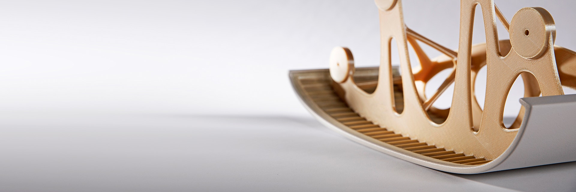 case study 3d printing aerospace View of the inside of a 3D-printed spacer part for Airbus