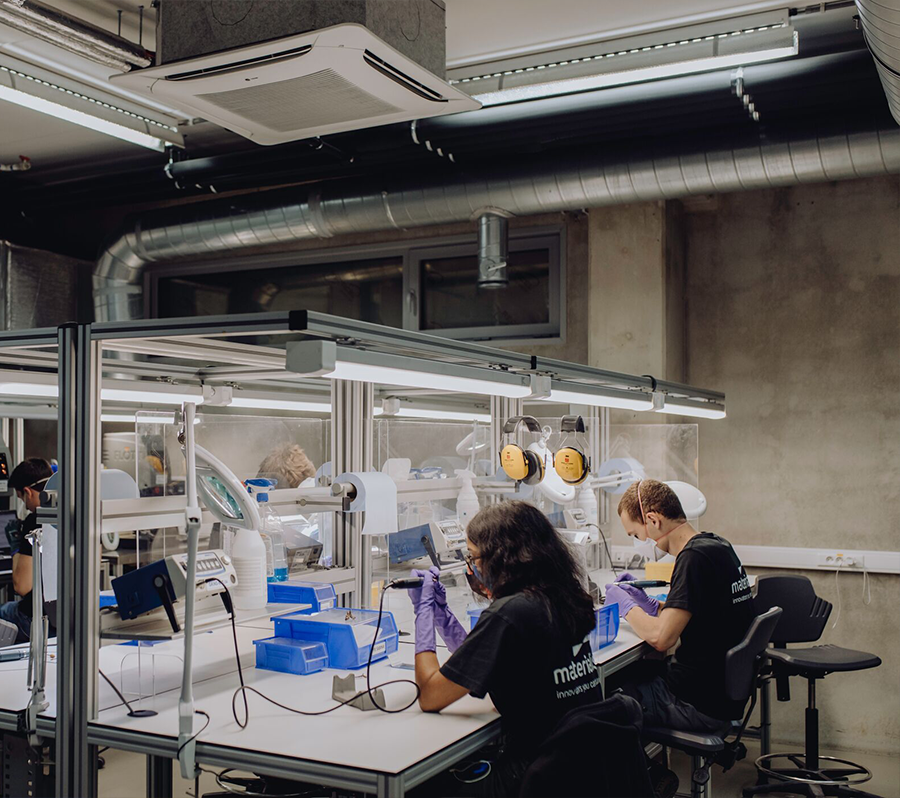Equip decentralized manufacturing