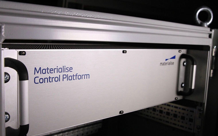 Materialise Control Platform in a 3D printer