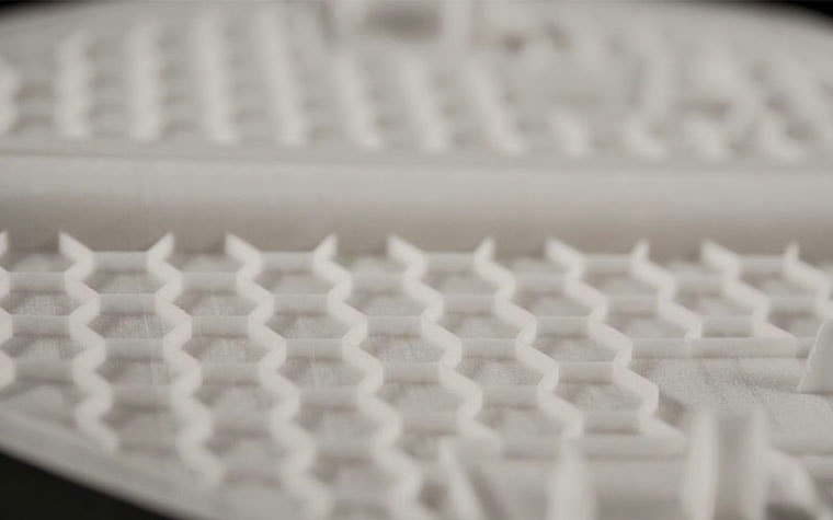 Honeycomb-like structures that were 3D printed