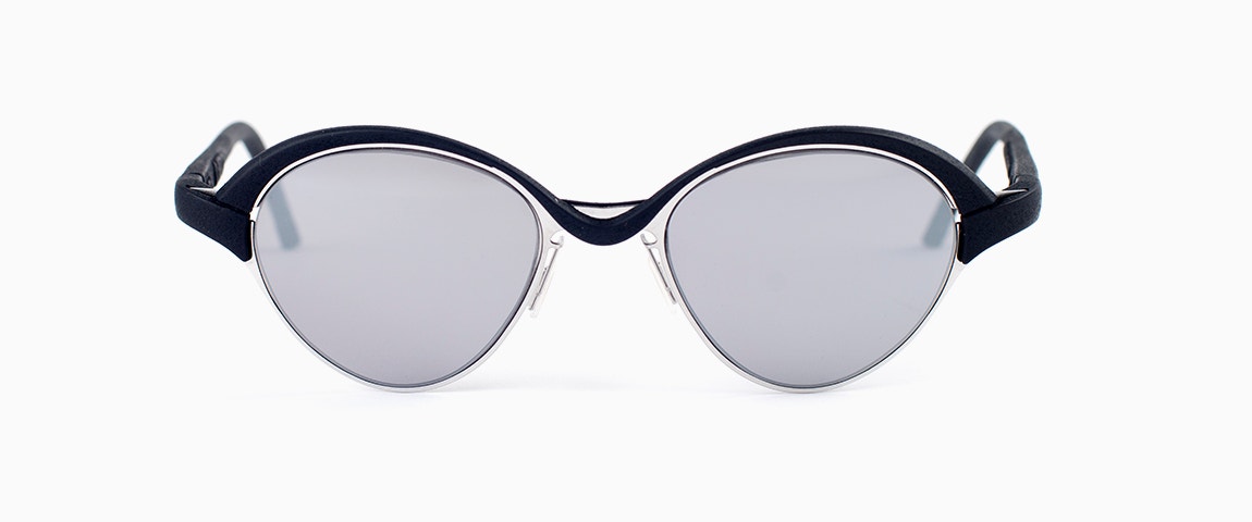 Straight-on view of Hoet Cabrio SX sunglasses