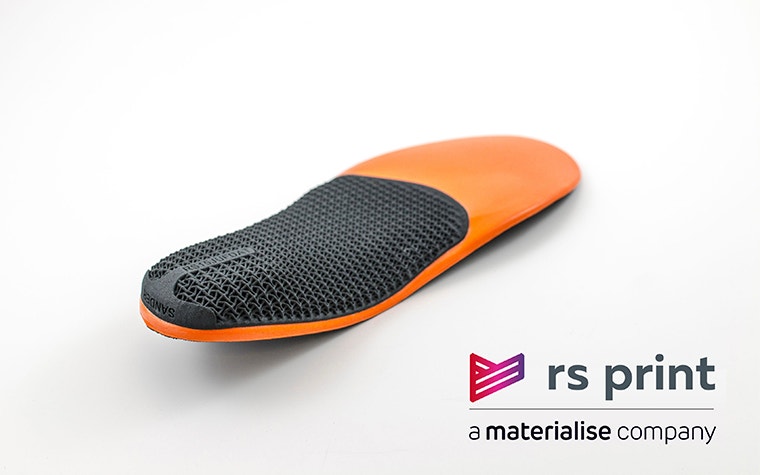 3D-printed, personalized orthotic insole