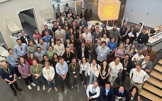 Group photo of the attendees at the 3D Printing in Hospitals Forum 2023
