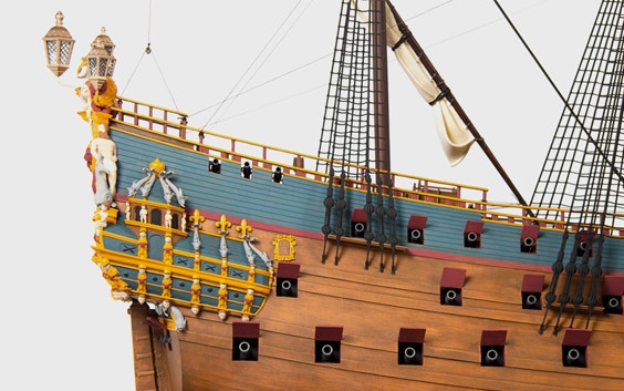 3D-printed replica of the Seven Provinces ship
