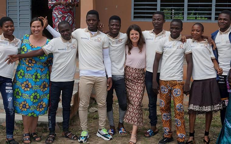 Benin Summer School 2019 - Materialise volunteers and Summer School participants