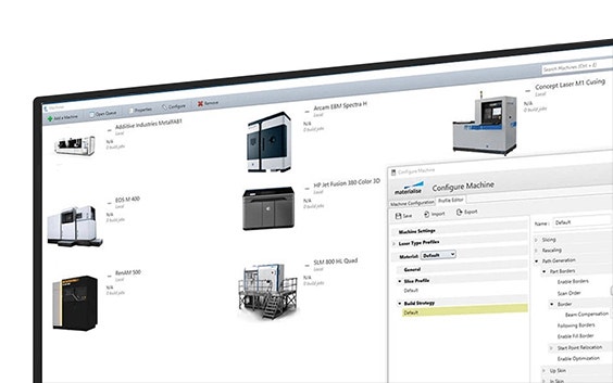 Bildschirm mit Optionen für den Build Processor