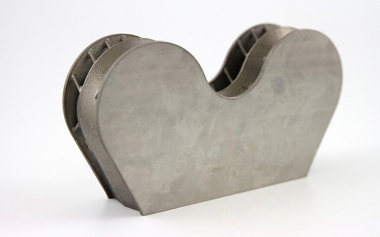 3D-printed titanium insert from Atos