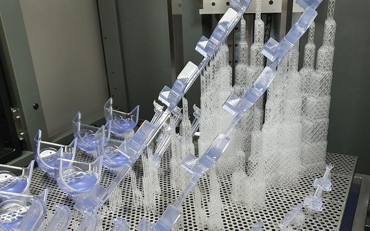 Marchesini Group’s resin parts with e-Stage support