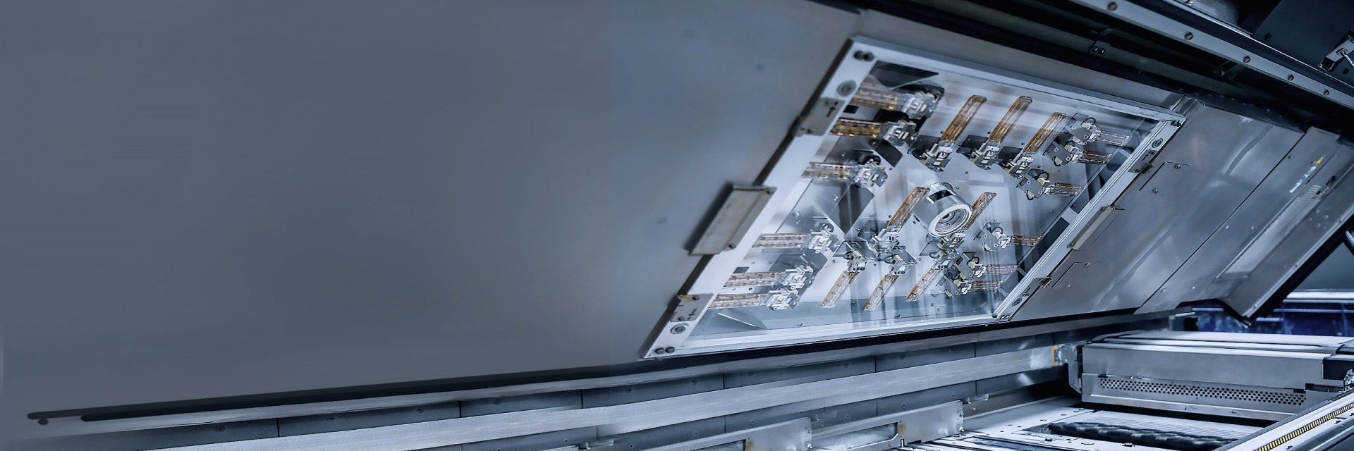 Área de escaneado de una impresora 3D Multi Jet Fusion