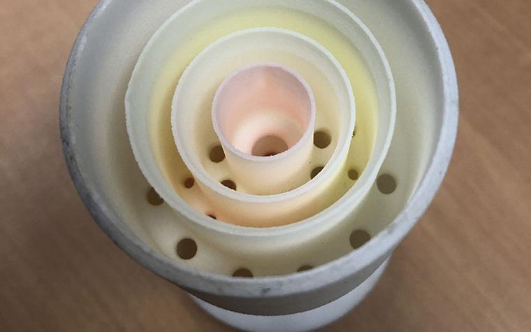 3D-printed marshmallow nozzle