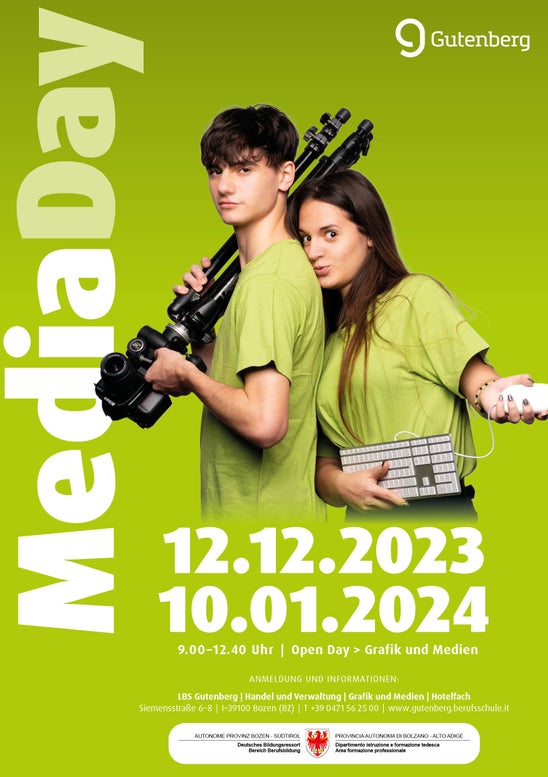 MediaDay an der LBS Gutenberg 2023 2024 MediaDay an der LBS Gutenberg 2023 2024