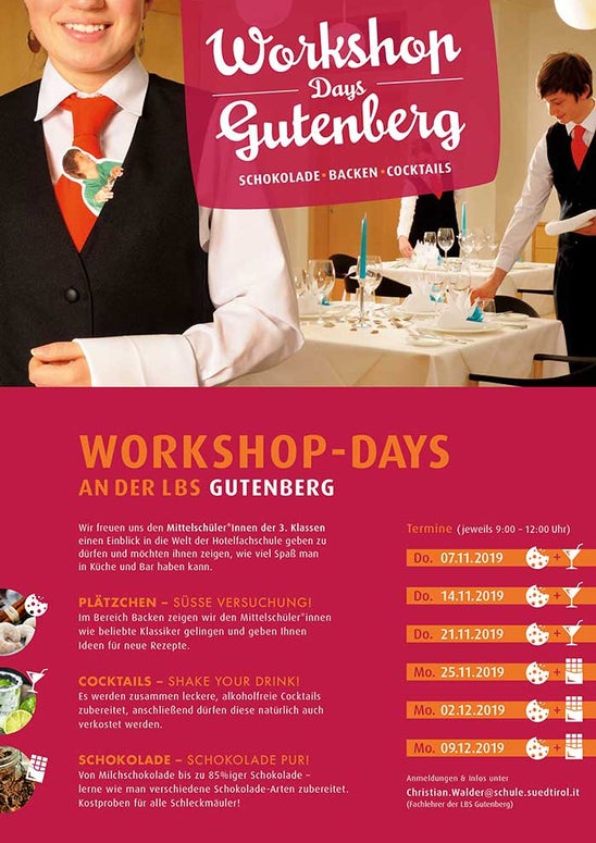 Workshop-days Plakat Workshop-days Plakat