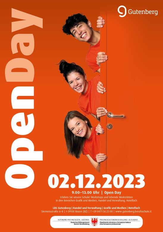 Tag der offenen Tür Open Day 2023 LBS Gutenberg Tag der offenen Tür Open Day 2023 LBS Gutenberg