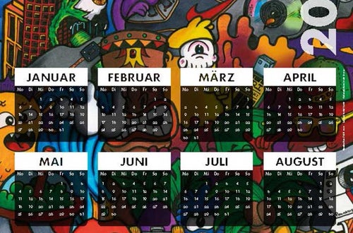 Einblattkalender 2020 Einblattkalender 2020