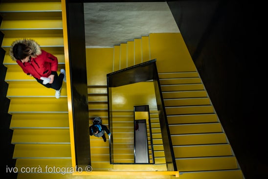 Stiegenhaus im Zubau Stiegenhaus im Zubau