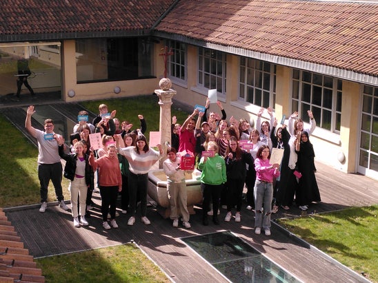 Studierende der BFS Klasse 2A und 2B Studierende der BFS Klasse 2A und 2B