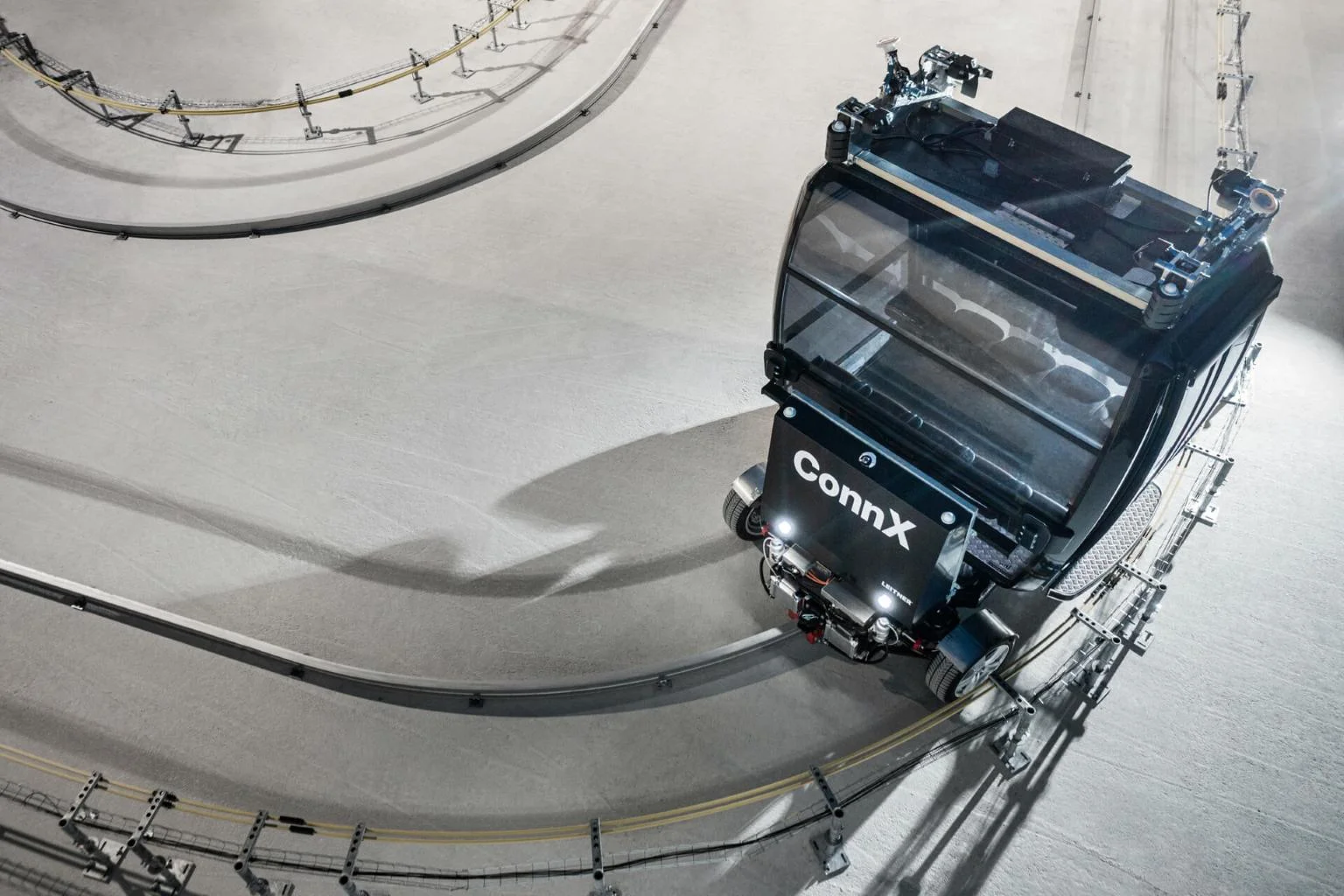 A single gondola on the production line