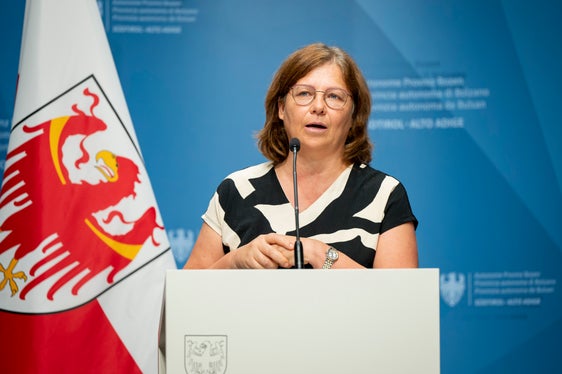 Pressekonferenz Standorterweiterung: Anika Michelon (Foto: LPA)