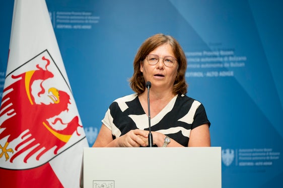 Pressekonferenz Standorterweiterung: Anika Michelon (Foto: LPA)