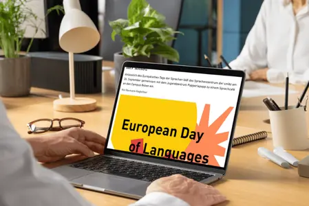 Europäischer Tag der Sprachen (Foto: Canva/ Universität Bozen)