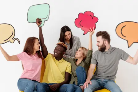 Sprachen verbinden (Quelle: Freepik)