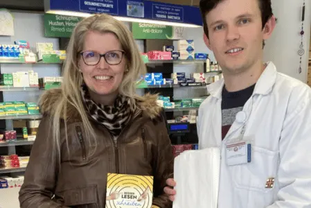 Astrid Müller ( KVW Bildung Meran) und Dr. Wenter Thomas (Vinschgau)- Foto: KVW Bildung