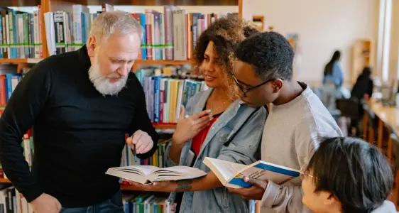 Human library - Die Lebende Bibliothek im Multisprachzentrum