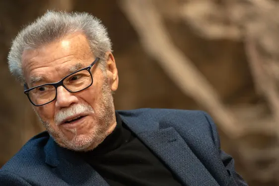 Fig. 4: Klaus Platter, precursore e a lungo Vicedirettore del Centro Laimburg, ha ripercorso 50 anni di storia: © Laimburg Research Centre/Ivo Corrà