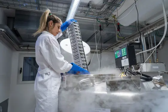 Fig. 5: La biobanca CHRIS: © Eurach Research_Ivo Corrà