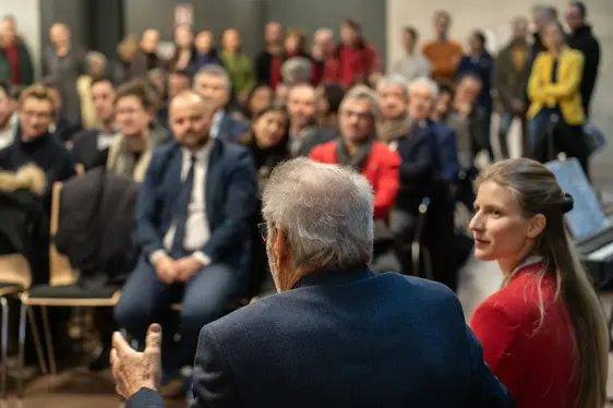 Fig. 5: Molti i presenti all’evento inaugurale del 50° anno di attività del Centro Laimburg: © Laimburg Research Centre/Ivo Corrà