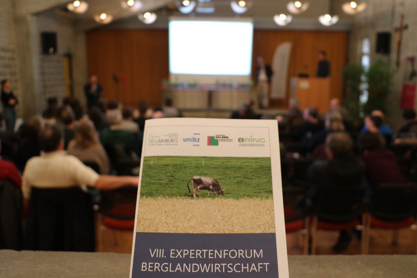 Abb. 1: Die achte Auflage des Expertenforums Berglandwirtschaft fand in der Fachschule Salern in Vahrn statt: © Laimburg Research Centre