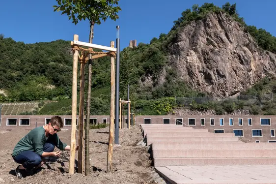 Fig. 6: Helga Salchegger, responsabile del settore Floricoltura e Paesaggistica del Centro di Sperimentazione Laimburg: © Laimburg Research Centre/ivo corrà