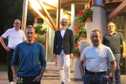 Sono stati premiati per le loro ricerche dall‘American Chemical Society: P. Robatscher, H. Rohregger, M. Oberhuber, C, Roschatt, H. Hafner ©CSL