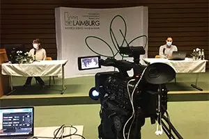 Die Abschlussveranstaltung des EFRE-Projektes PinotBlanc hat live auf dem YouTube-Kanal des Versuchszentrums Laimburg stattgefunden. ©Versuchszentrum Laimburg/Agnese Martinelli