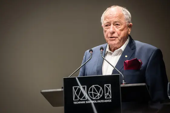 Fig. 2: Prof. Kurt Wüthrich, Premio Nobel per la Chimica 2002: Fig. 2: © Laimburg Research Centre /ivo corrà