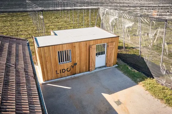 Fig. 5: Il moderno laboratorio all'aperto LIDO – Laimburg Integrated Digital Orchard: © Laimburg Research Centre /andreas tauber