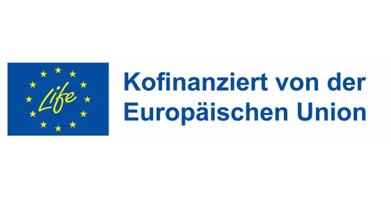 Logo LIFE - kofinanziert von der Europäischen Union