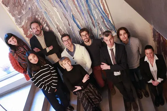 Fig. 2: I partner di progetto si sono incontrati lo scorso 16.01.2025 presso la cantina Zanotelli per dare il via a SUSTAIN: © Laimburg Research Centre/Julia Rizzo