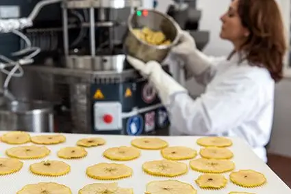 Il Centro di Sperimentazione Laimburg conduce ricerche su prodotti innovativi e tecnologie di lavorazione. Nella foto: il nuovo impianto pilota DIC del Centro di Sperimentazione Laimburg. ©Centro di Sperimentazione Laimburg/ivocorrà: Il Centro di Sperimentazione Laimburg conduce ricerche su prodotti innovativi e tecnologie di lavorazione che promuovono un'alimentazione sostenibile e sono in armonia con i processi dell'economia circolare. Nella foto: il nuovo impianto pilota DIC del Centro di Sperimentazione Laimburg, che può essere utilizzato per produrre frutta e verdura secca con particolari texture. ©Centro di Sperimentazione Laimburg/ivocorrà