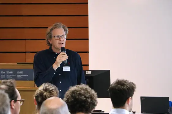 Abb. 2: Walter Guerra, Leiter des Instituts für Obst- und Weinbau am Versuchszentrum Laimburg sowie LIDO-Koordinator: © Laimburg Research Centre/agnese martinelli