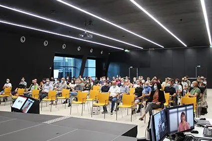 Più di 90 le persone interessate che hanno preso parte all’evento: ©Centro di Sperimentazione Laimburg /fmhack