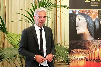 Arnold Schuler, Assessore provinciale all'Agricoltura e al Turismo, è soddisfatto della cooperazione di successo tra il Centro di Sperimentazione Laimburg e i musei provinciali dell'Alto Adige.: ©Centro di Sperimentazione Laimburg